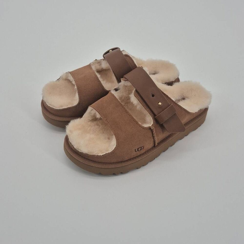 UGG Women's Greenport Cozy Slide Sandals Size 7